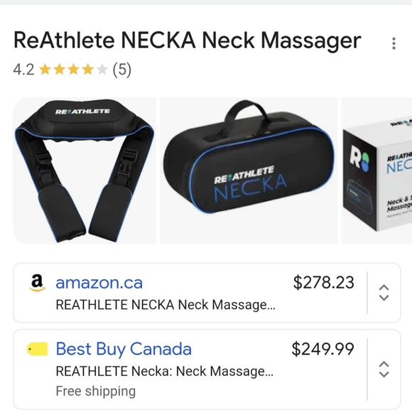 Reathlete Necka Neck and Shoulder Massager - Picture 8 of 8